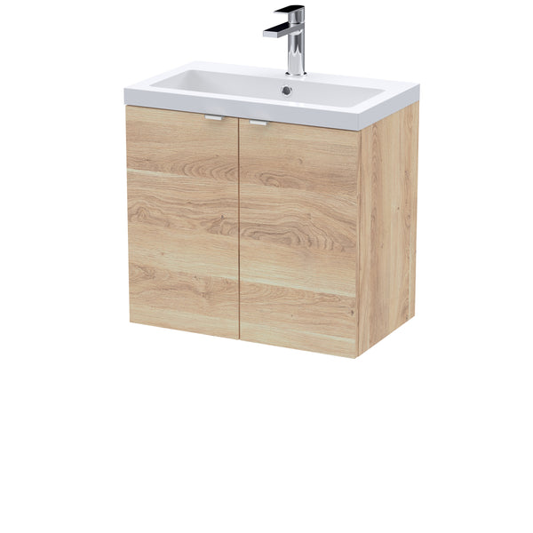 Hudson Reed 600mm 2-Door Wall Hung Unit & Basin