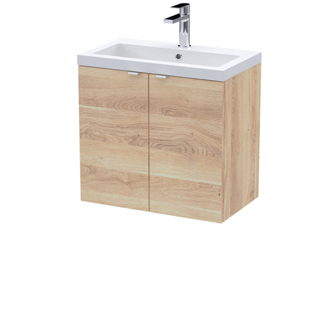 Hudson Reed 600mm 2-Door Wall Hung Unit & Basin