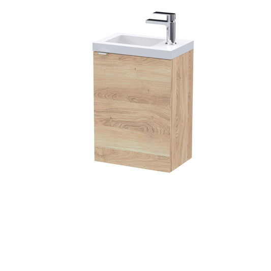 Hudson Reed 400mm 1-Door Wall Hung Unit & Basin