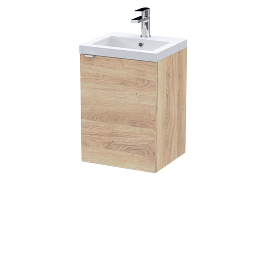 Hudson Reed 400mm 1-Door Wall Hung Unit & Basin
