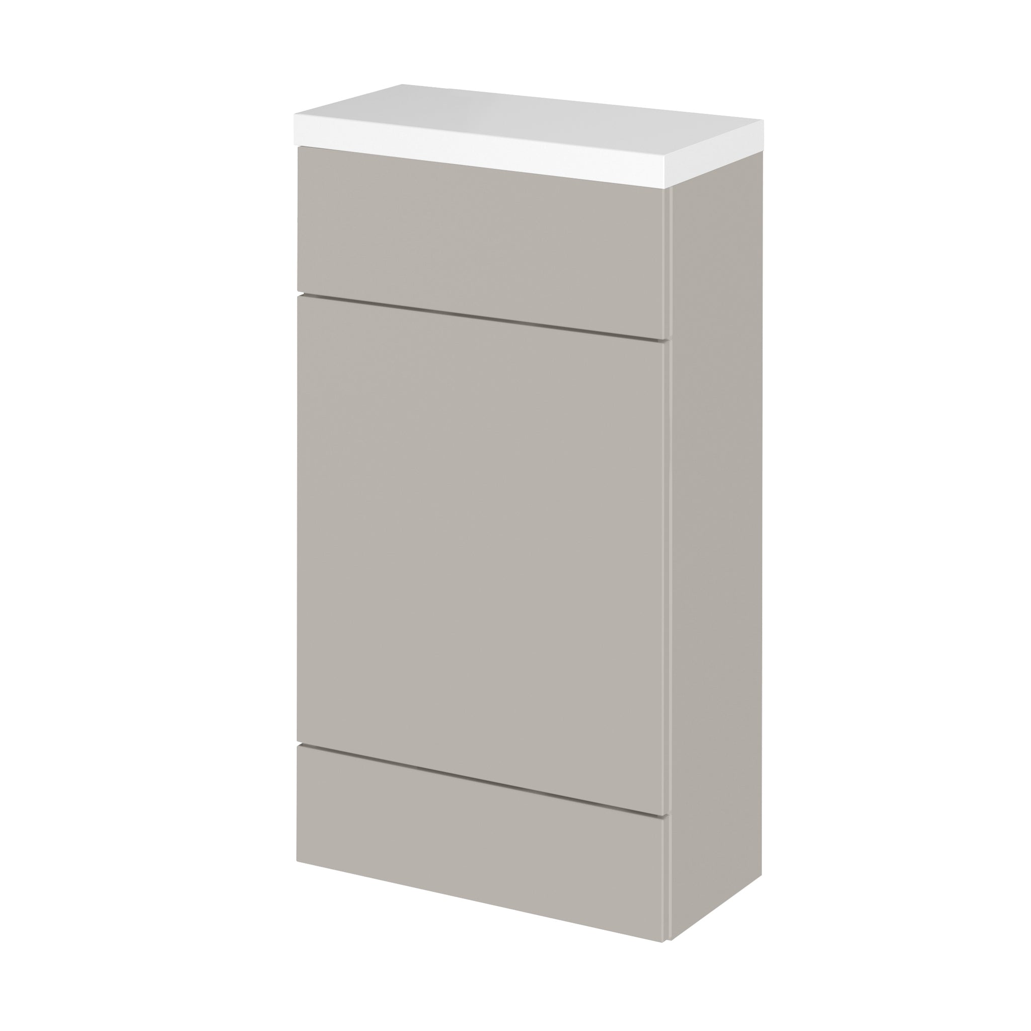 Hudson Reed 500mm Compact WC Unit & Polymarble Top