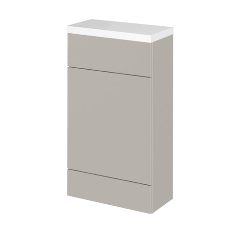 Hudson Reed 500mm Compact WC Unit & Polymarble Top