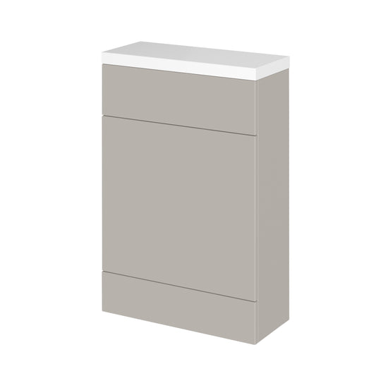 Hudson Reed 600mm Compact WC Unit & Polymarble Top