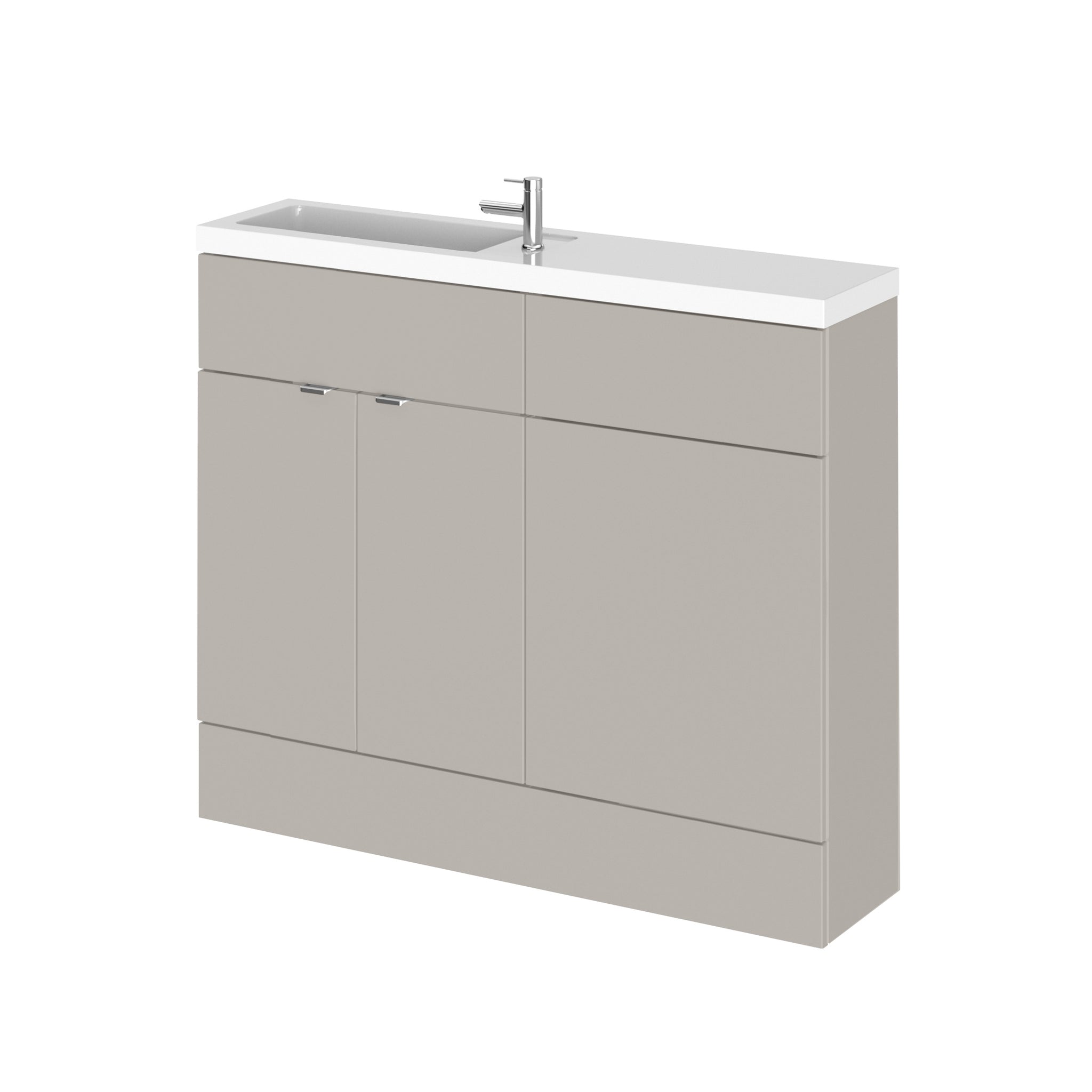 Hudson Reed 1000mm Combination Vanity & WC Compact