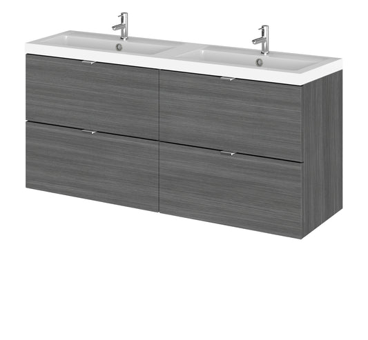 Hudson Reed 1200mm Vanity Unit & Double Basin