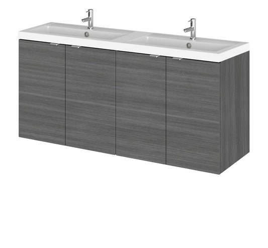Hudson Reed 1200mm Vanity Unit & Double Basin
