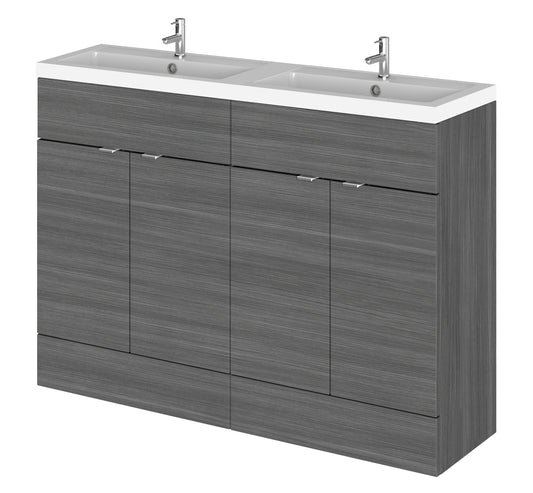 Hudson Reed 1200mm Vanity Unit & Double Basin