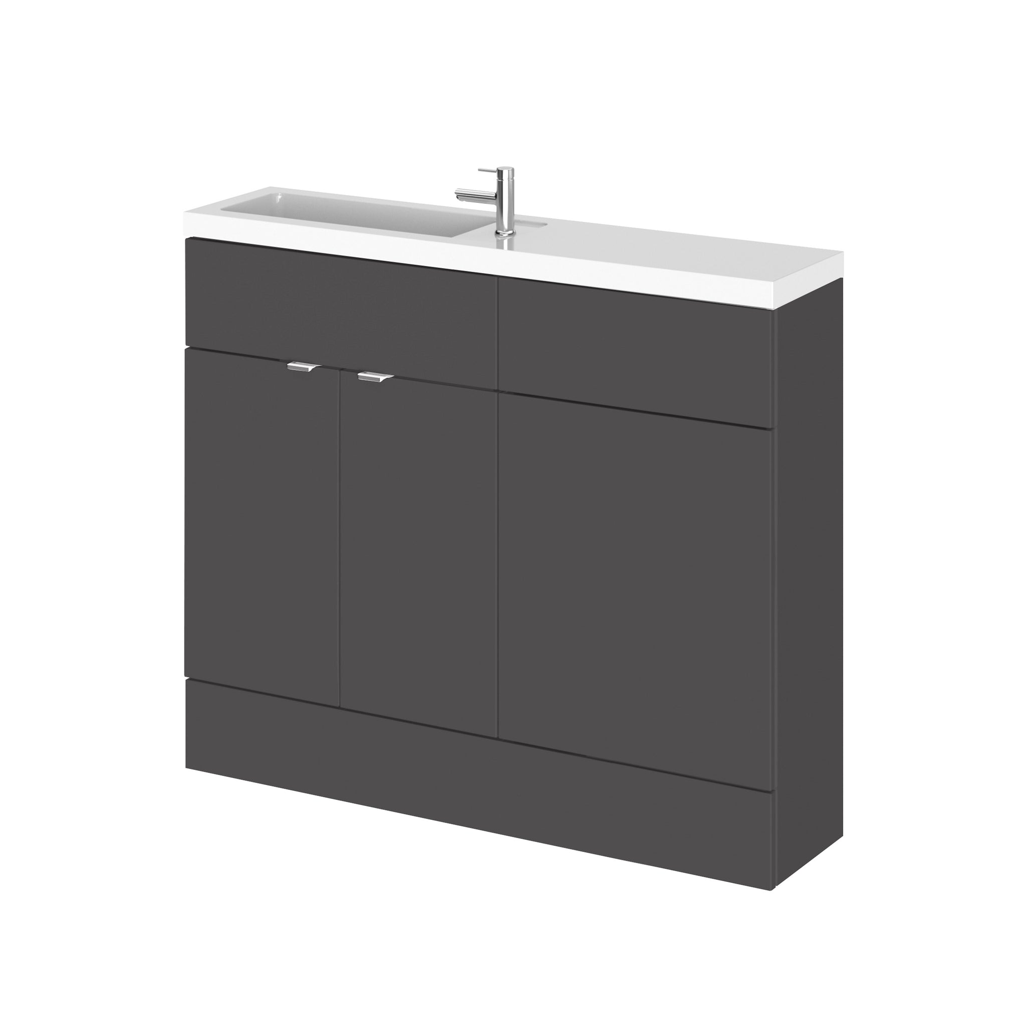 Hudson Reed 1000mm Combination Vanity & WC Compact