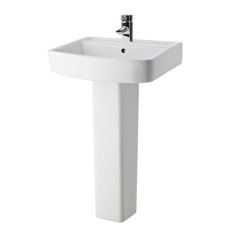 NUIE 520mm Basin & Pedestal