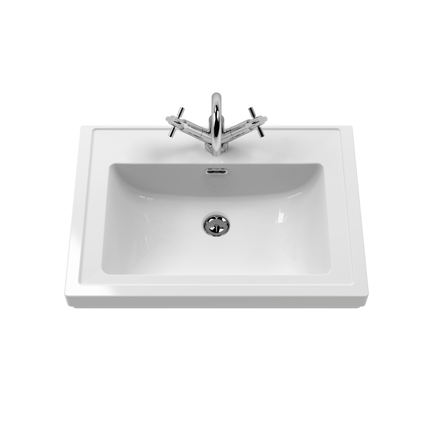 Hudson Reed 600mm Floor Standing Vanity & Basin 1TH
