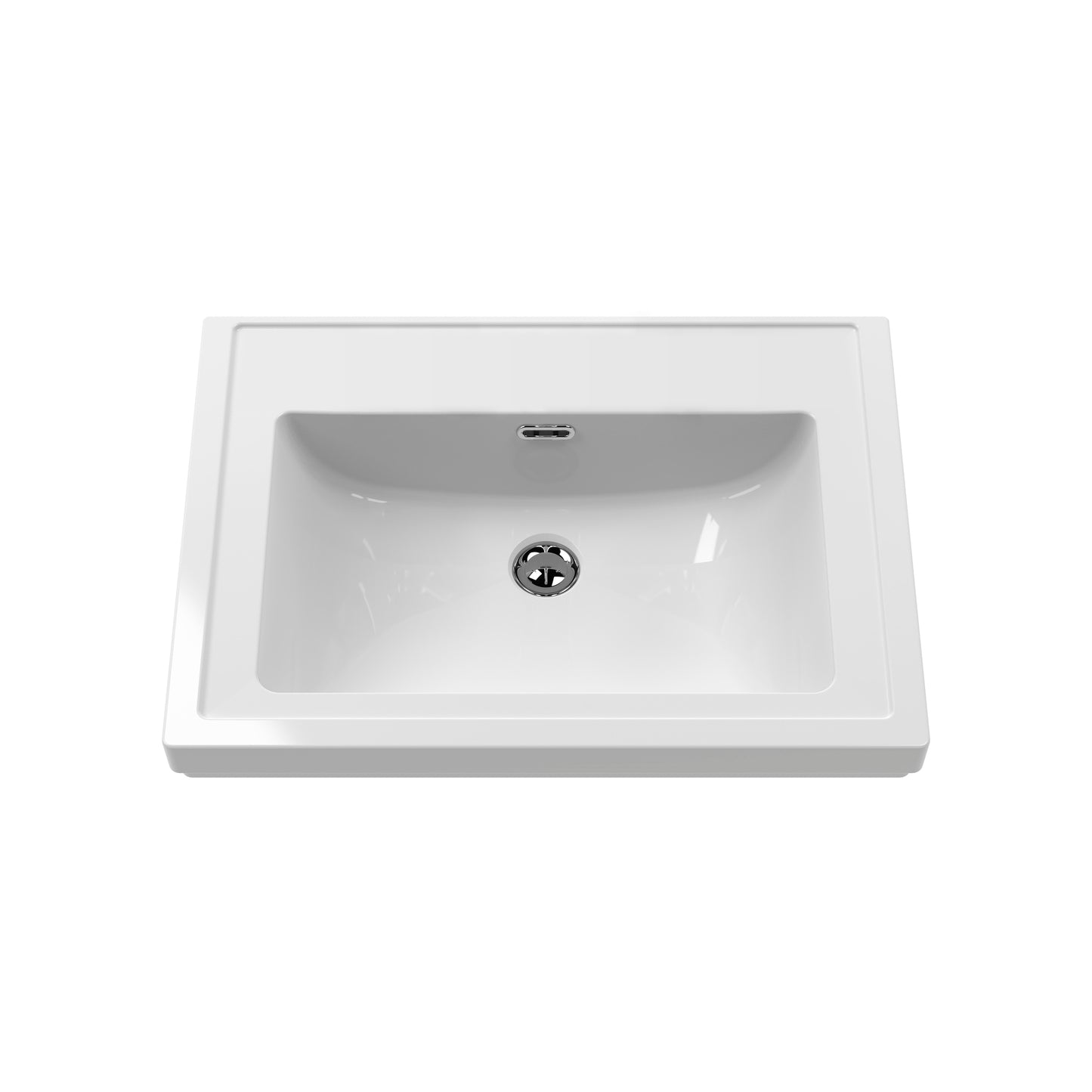 Hudson Reed 800mm Floor Standing 2-Drawer Vanity with Basin - 0 Tap Hole