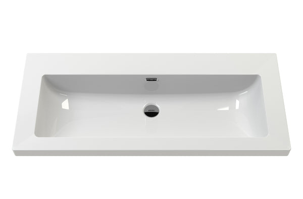 Hudson Reed 800mm Wall Hung Single Drawer Vanity with Basin - 0 Tap Hole