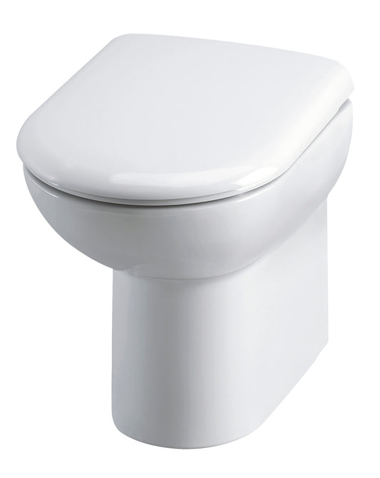 Hudson Reed Comfort Height Back to Wall Pan & Seat