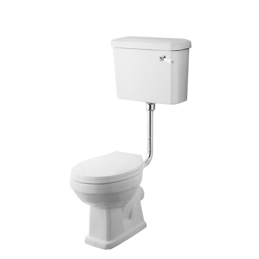 NUIE Low Level Pan, Cistern & Flush Pipe Kit
