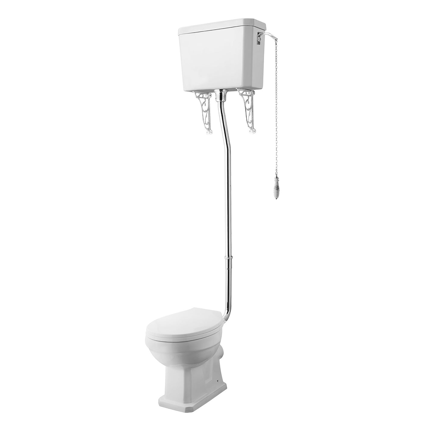 NUIE High Level Pan, Cistern & Flush Pipe Kit