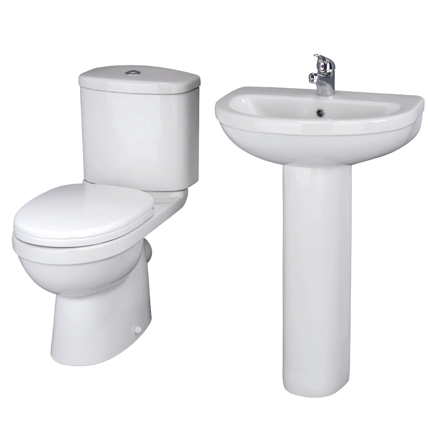 NUIE Ivo 4 Piece Bathroom Set