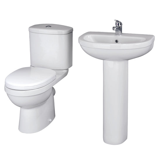 NUIE Ivo 4 Piece Bathroom Set