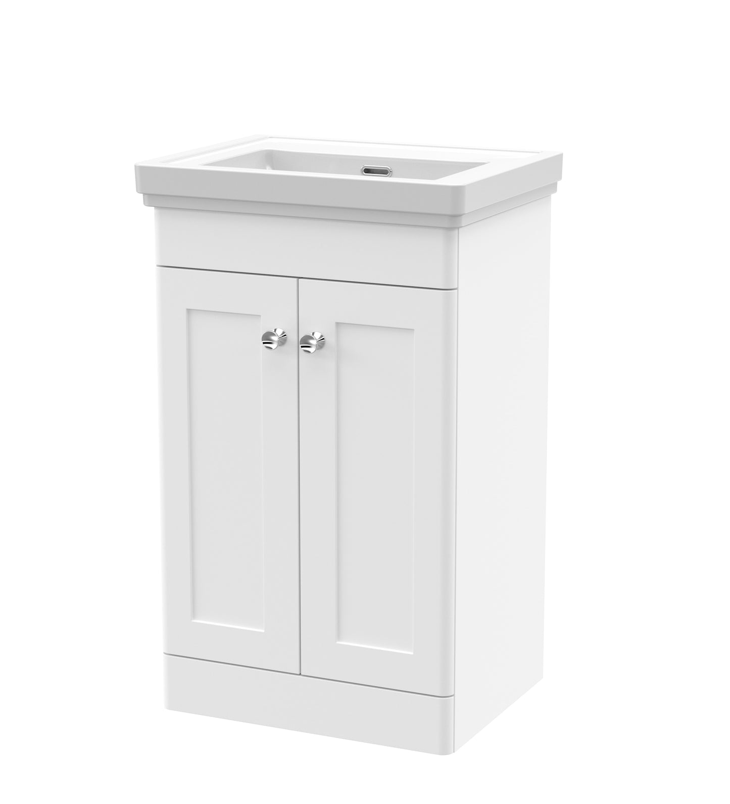 NUIE 500mm Floor Standing 2 Door Vanity & Basin 0TH