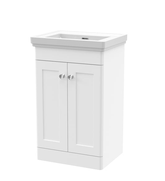 NUIE 500mm Floor Standing 2 Door Vanity & Basin 0TH