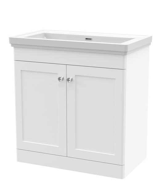 NUIE 800mm Floor Standing 2 Door Vanity & Basin 0TH