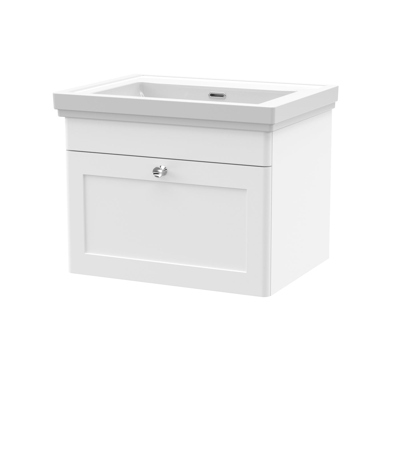 NUIE 600mm Wall Hung 1 Drawer Vanity & Basin 0TH