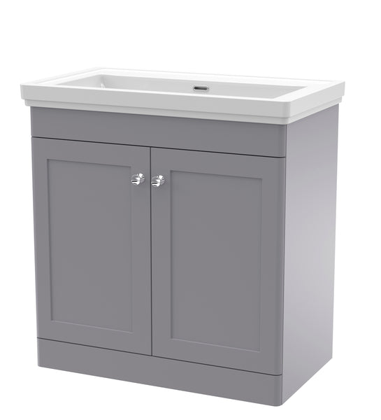 NUIE 800mm Floor Standing 2 Door Vanity & Basin 0TH