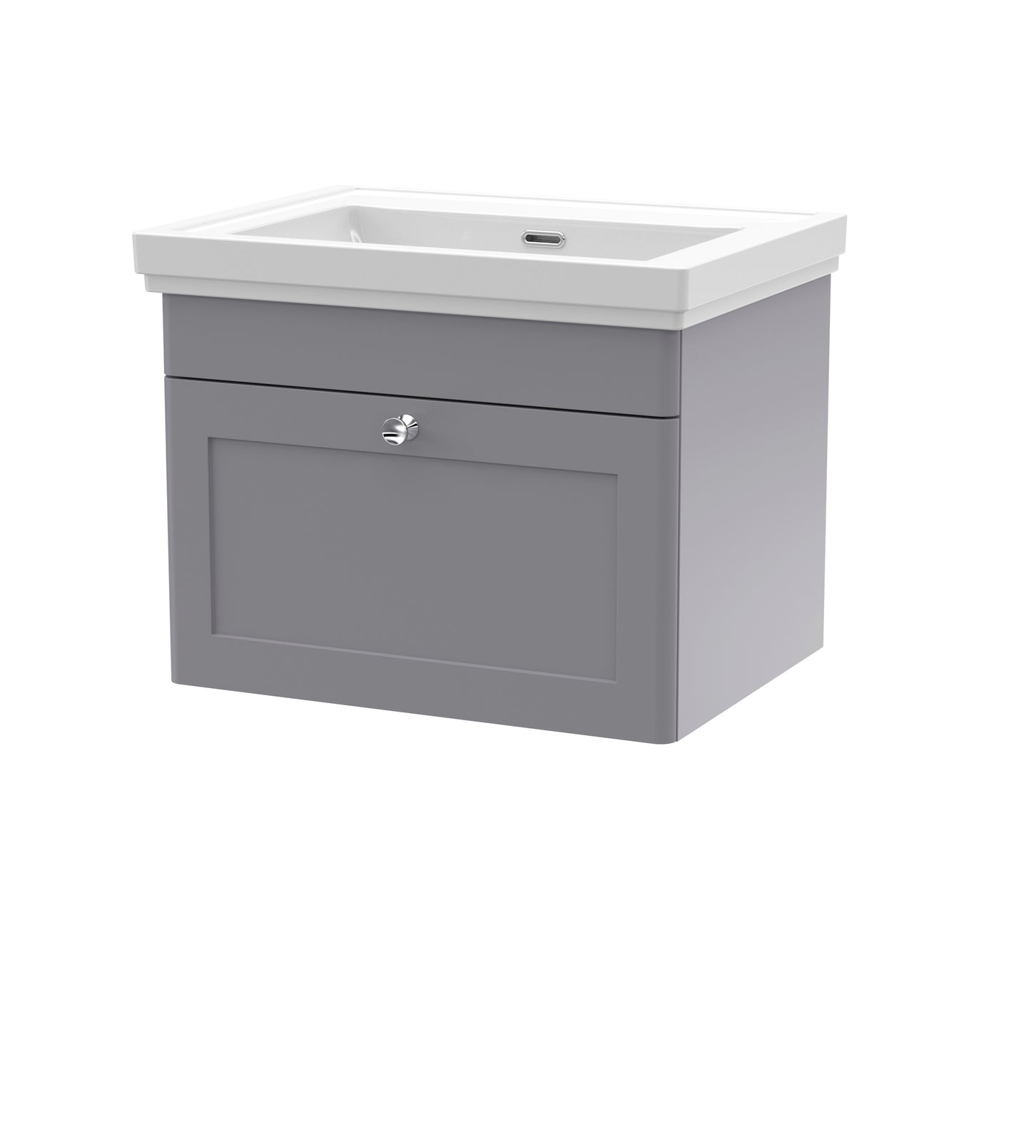 NUIE 600mm Wall Hung 1 Drawer Vanity & Basin 0TH