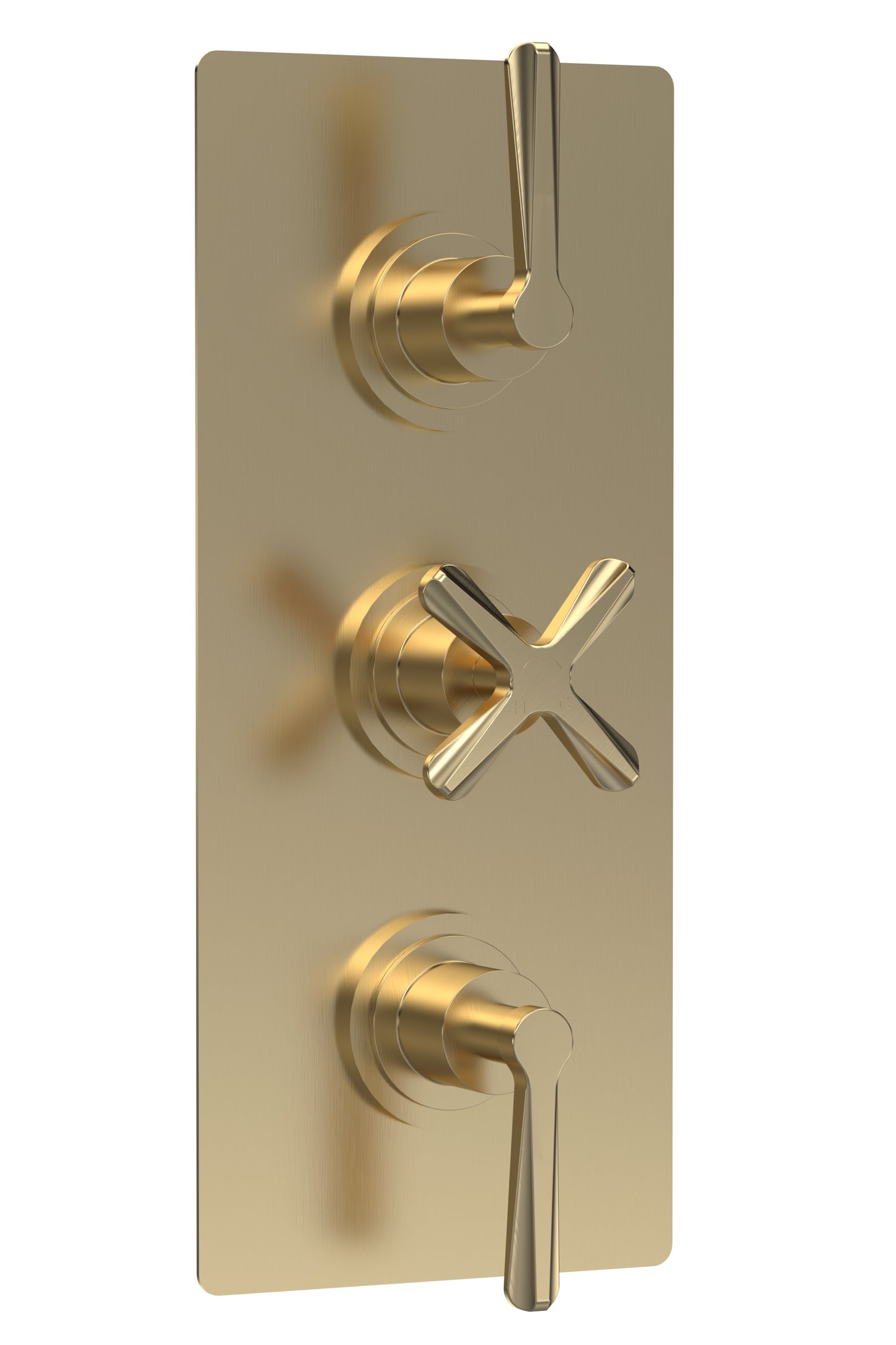 NUIE Triple Thermostatic Shower Valve With Diverter