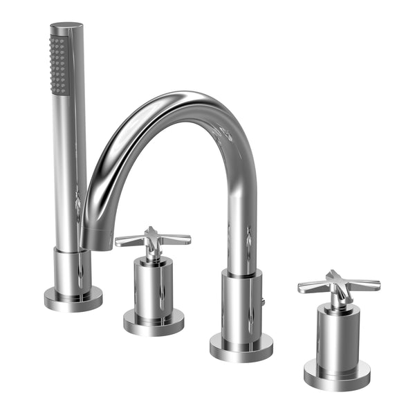 NUIE 4 Tap Hole Bath Mixer