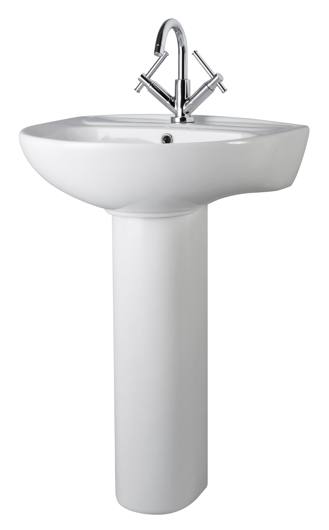 NUIE 550mm 1TH Basin & Pedestal
