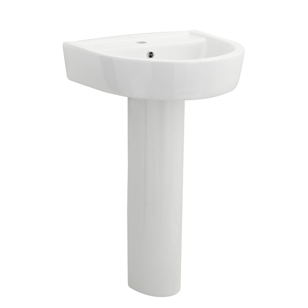 NUIE 520mm Basin & Pedestal