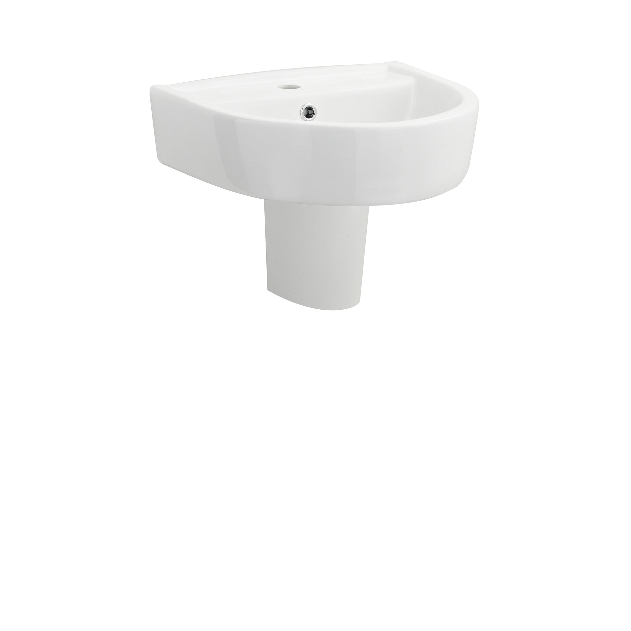 NUIE 420mm Basin & Semi Pedestal