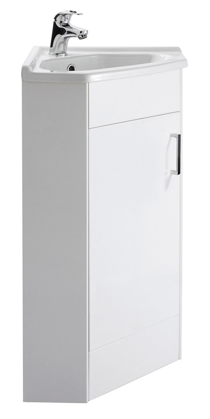 NUIE NUIE 1 Door Corner Cabinet & Basin
