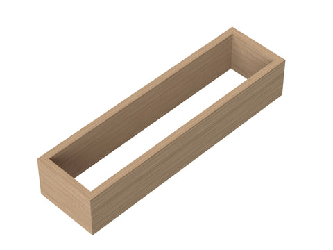 NUIE Straight Bamboo Drawer Organiser
