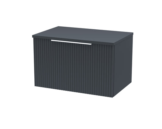 Hudson Reed 600mm Wall Hung Single Drawer Vanity & Worktop