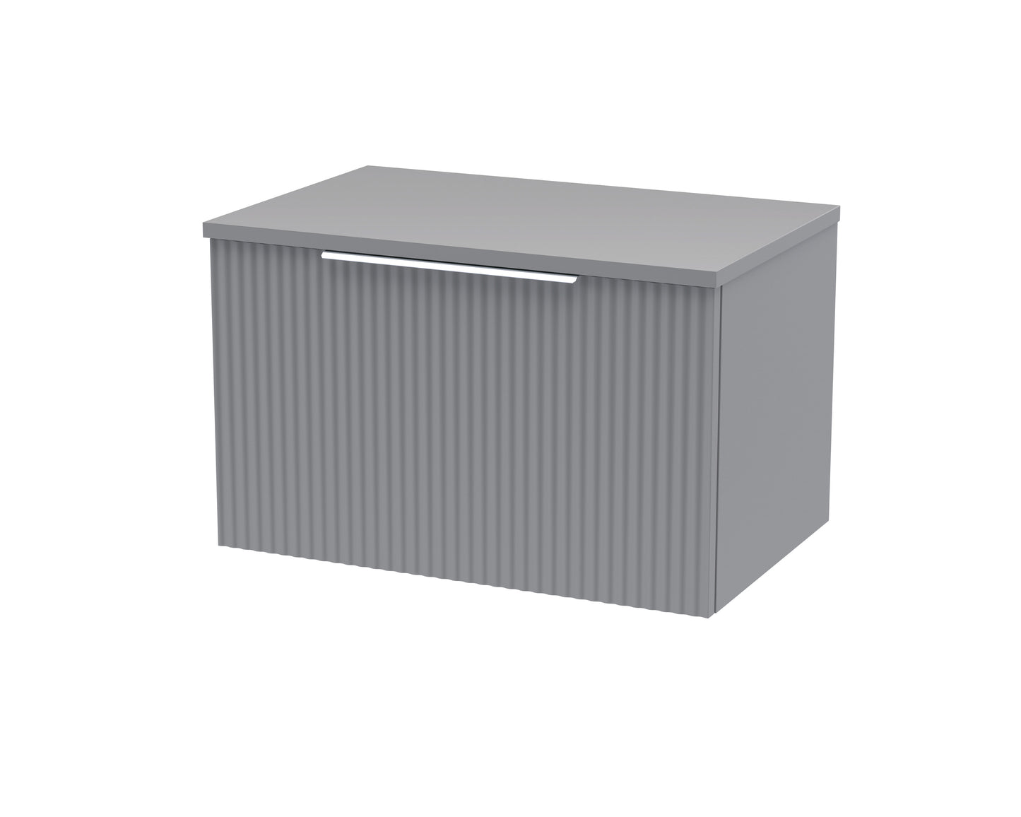 Hudson Reed 600mm Wall Hung Single Drawer Vanity & Worktop