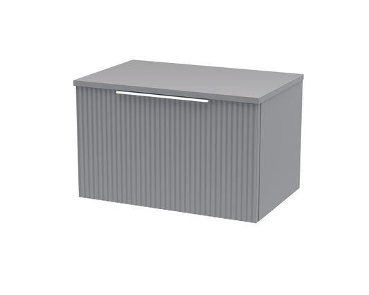 Hudson Reed 600mm Wall Hung Single Drawer Vanity & Worktop
