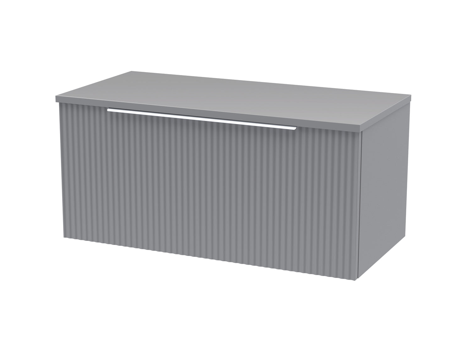 Hudson Reed 800mm Wall Hung Single Drawer Vanity & Worktop