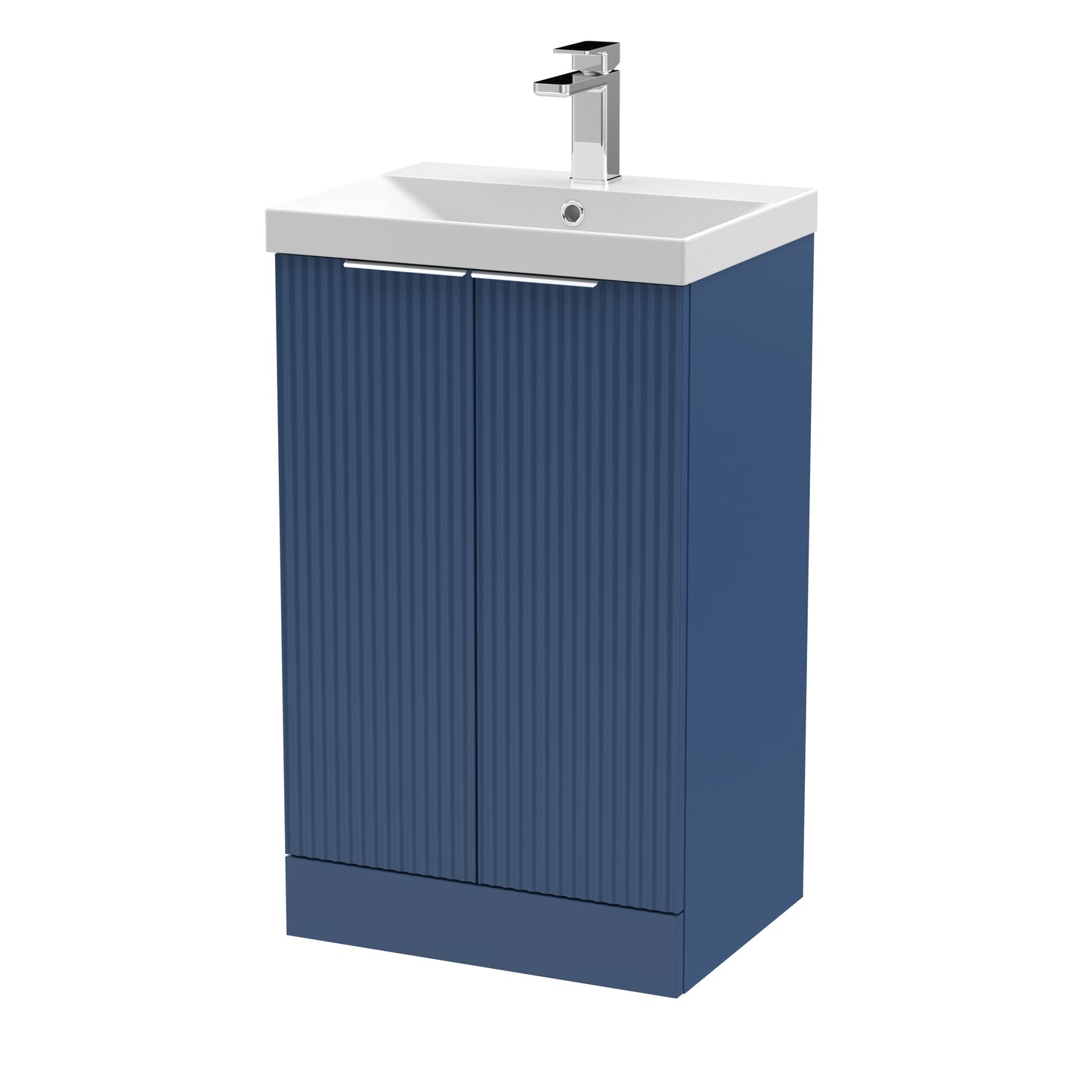 Hudson Reed 500mm Floor Standing 2 Door Vanity & Basin 3