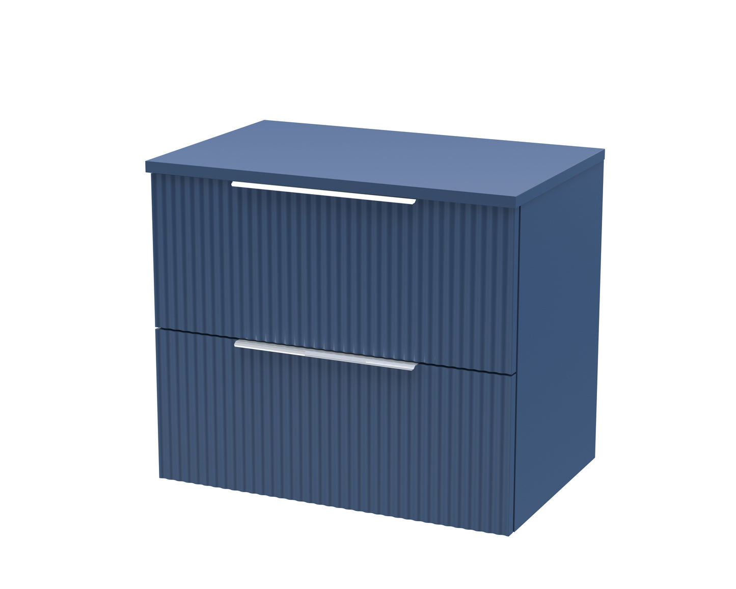 Hudson Reed 600mm Wall Hung 2 Drawer Vanity & Worktop