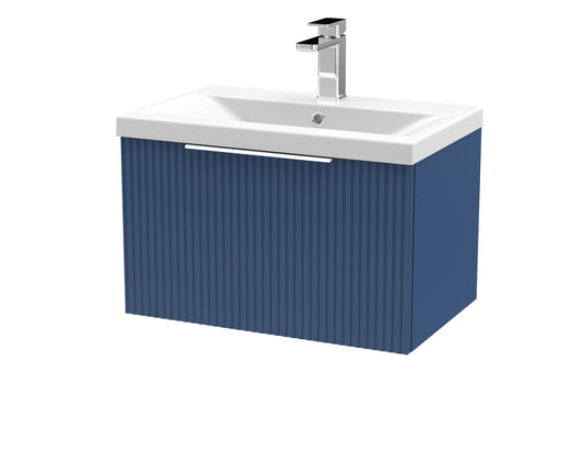 Hudson Reed 600mm Wall Hung Single Drawer Vanity & Basin 1