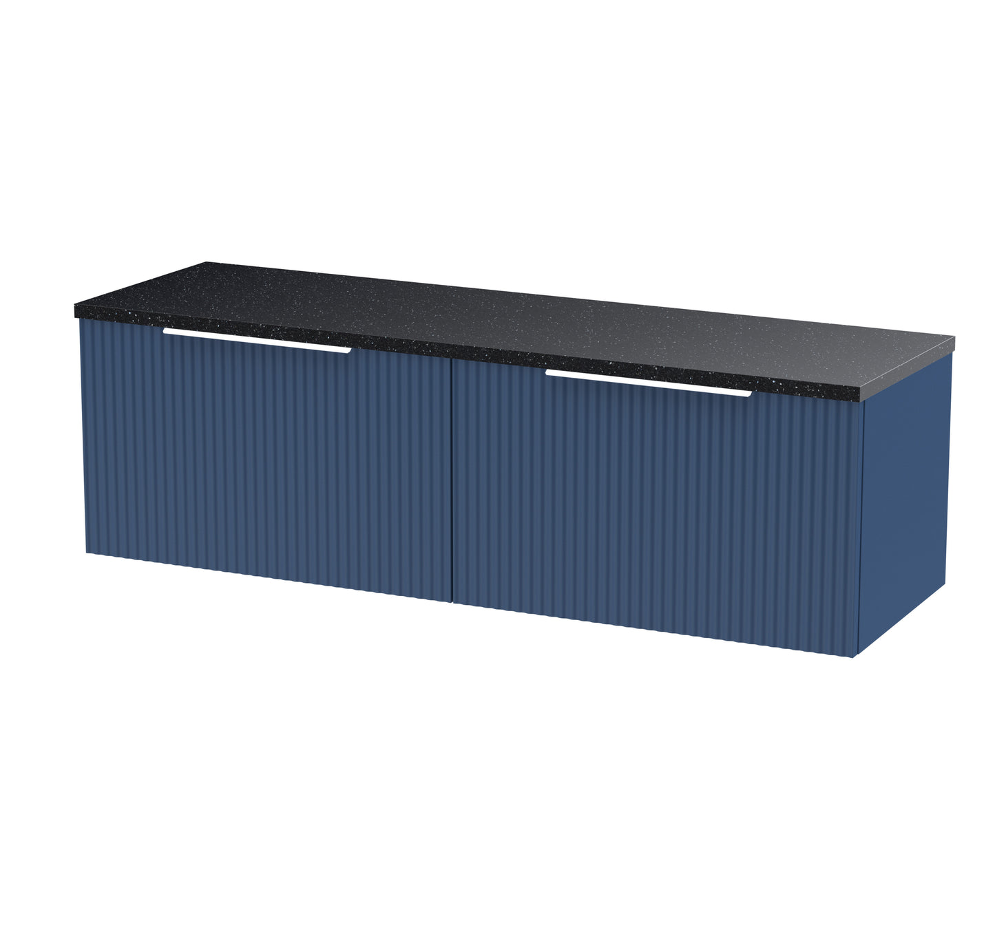 Hudson Reed 1200 Wall Hung 2-Drawer Vanity & Laminate Worktop