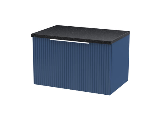 Hudson Reed 600mm Wall Hung Single Drawer Vanity & Laminate Top