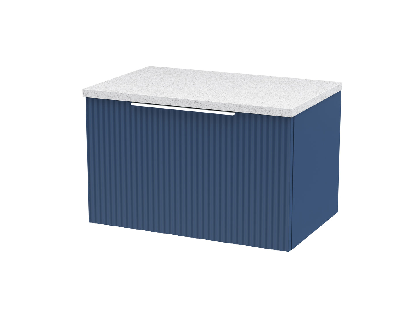 Hudson Reed 600mm Wall Hung Single Drawer Vanity & Laminate Top