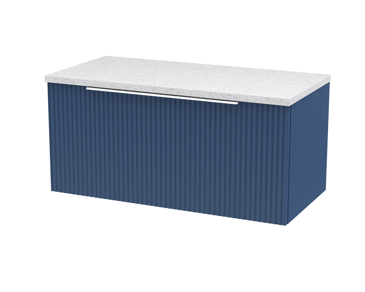 Hudson Reed 800mm Wall Hung Single Drawer Vanity & Laminate Top