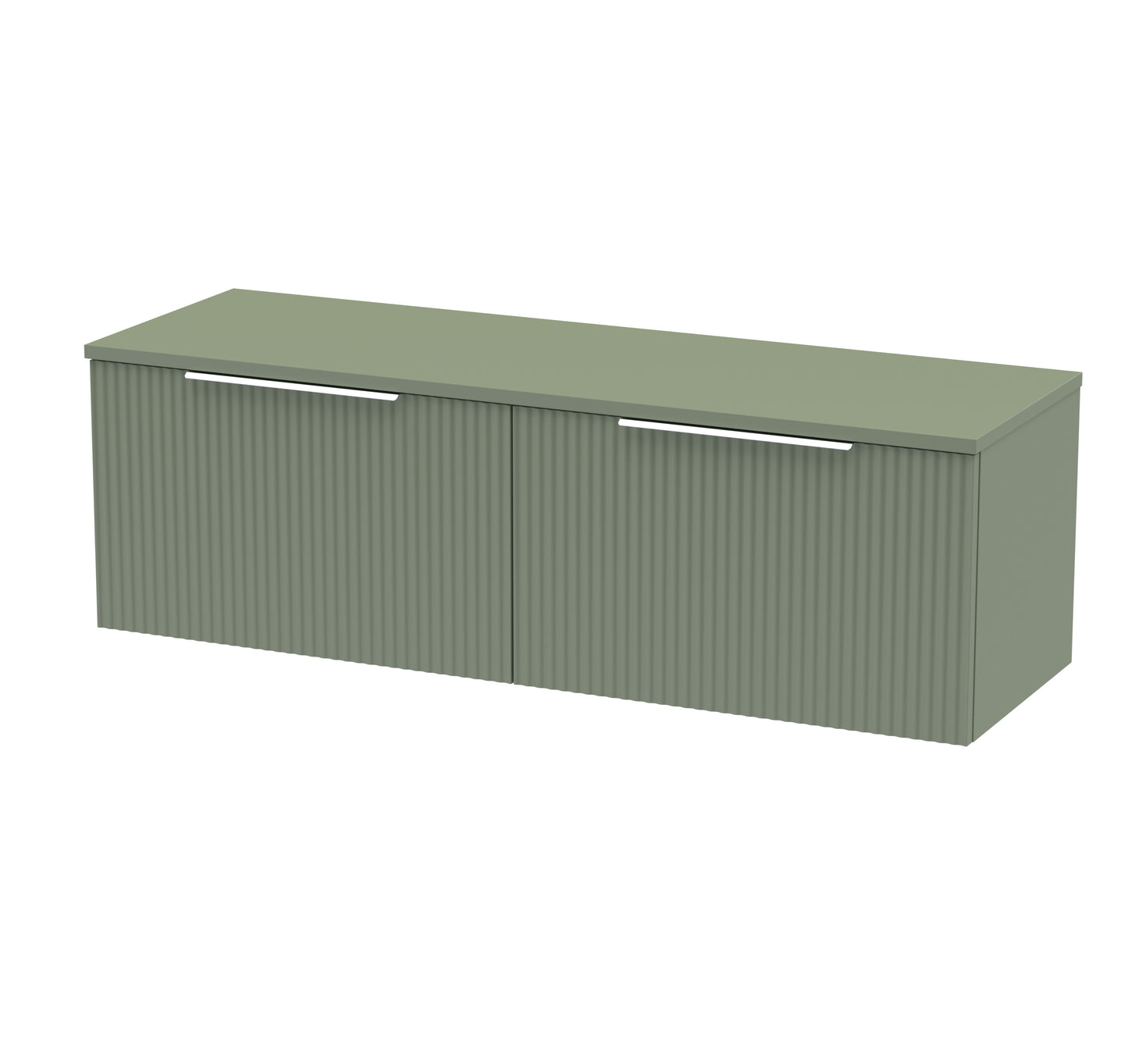 Hudson Reed 1200mm Wall Hung 2 Drawer Vanity & Worktop