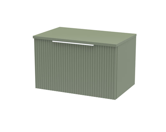 Hudson Reed 600mm Wall Hung Single Drawer Vanity & Worktop