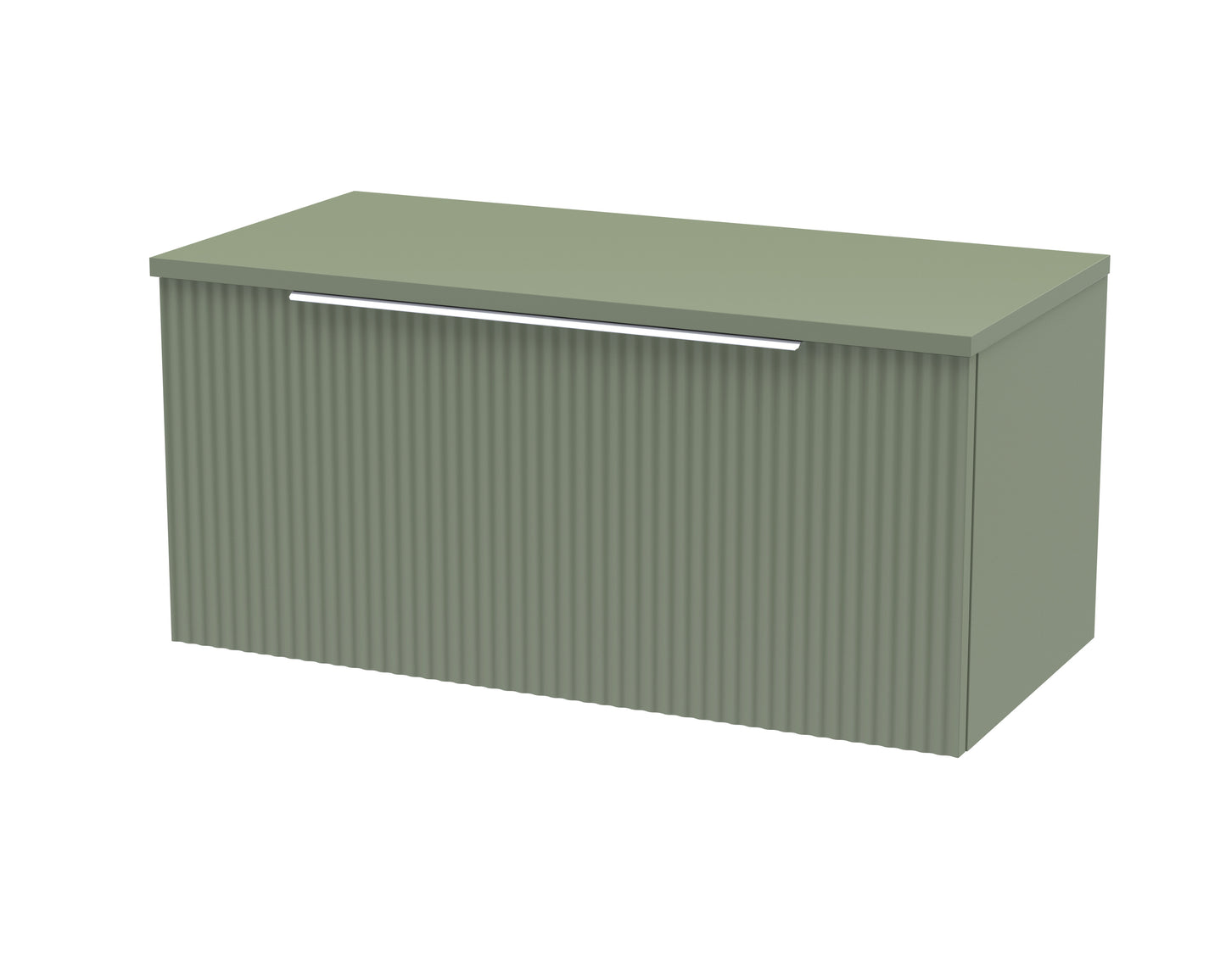 Hudson Reed 800mm Wall Hung Single Drawer Vanity & Worktop