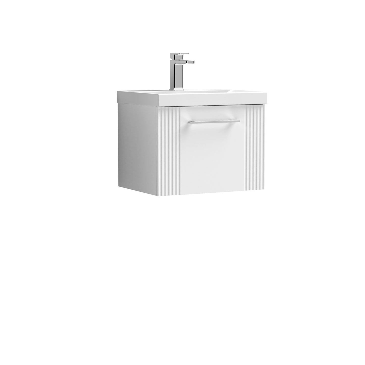 NUIE 500mm Wall Hung Single Drawer Vanity & Basin 1