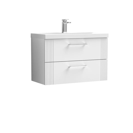 NUIE 800mm Wall Hung 2 Drawer Vanity & Basin 1